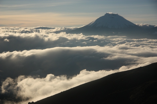 Cotopaxi - Our next objective as seen from Illiniza Sur