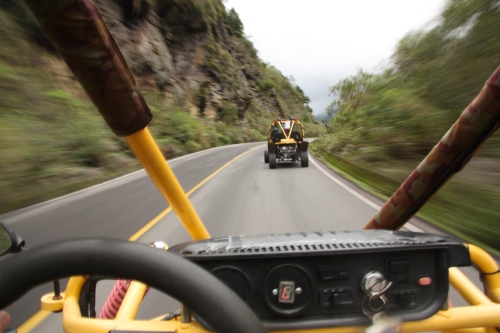 Racing along the back roads of Ecuador